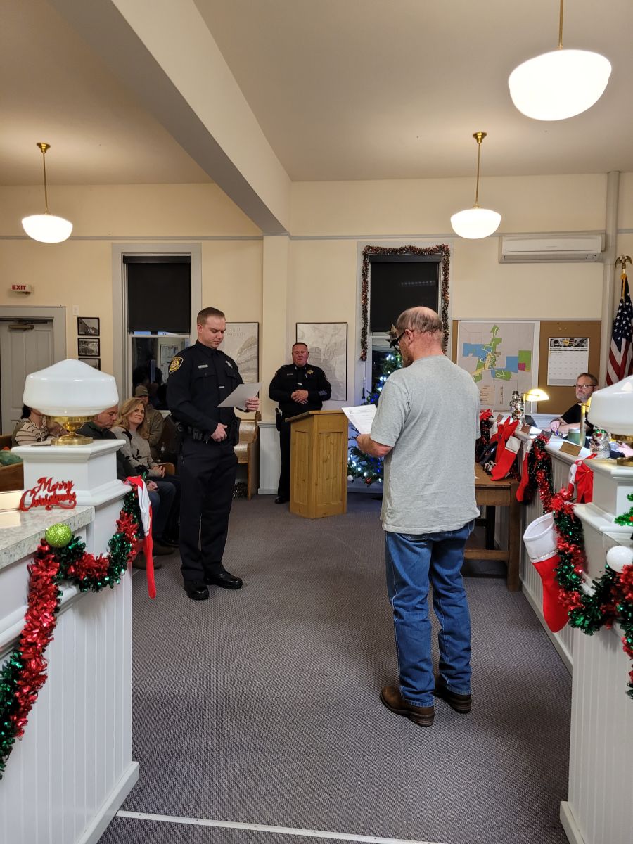 Jake Nye Swearing in Ceremony